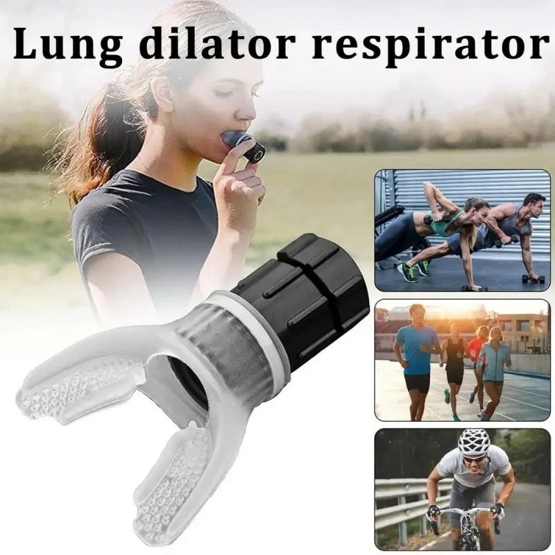 🌬️ Silicone Breathing Fitness Device – Boost Your Respiratory Strength! 💪