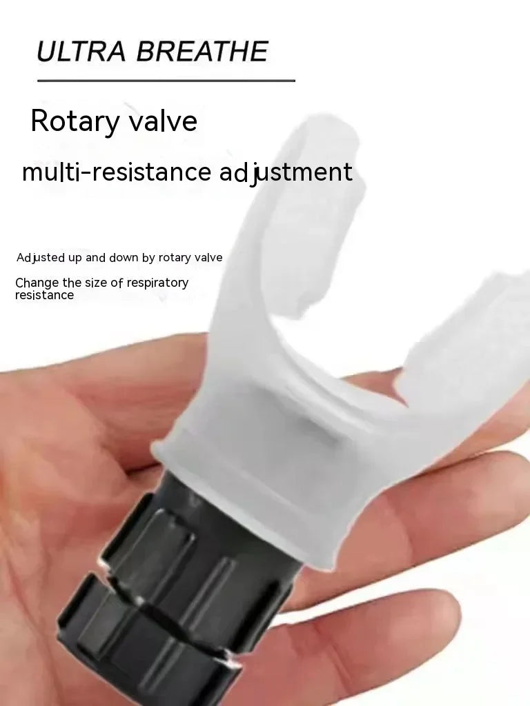 🌬️ Silicone Breathing Fitness Device – Boost Your Respiratory Strength! 💪