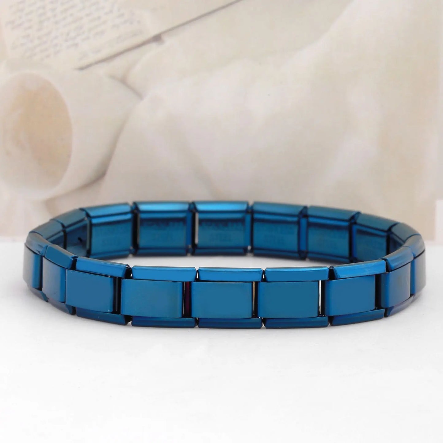 ✨ Trendy Italian Stainless Steel Bracelets – Stylish & Stretchable! 🎁