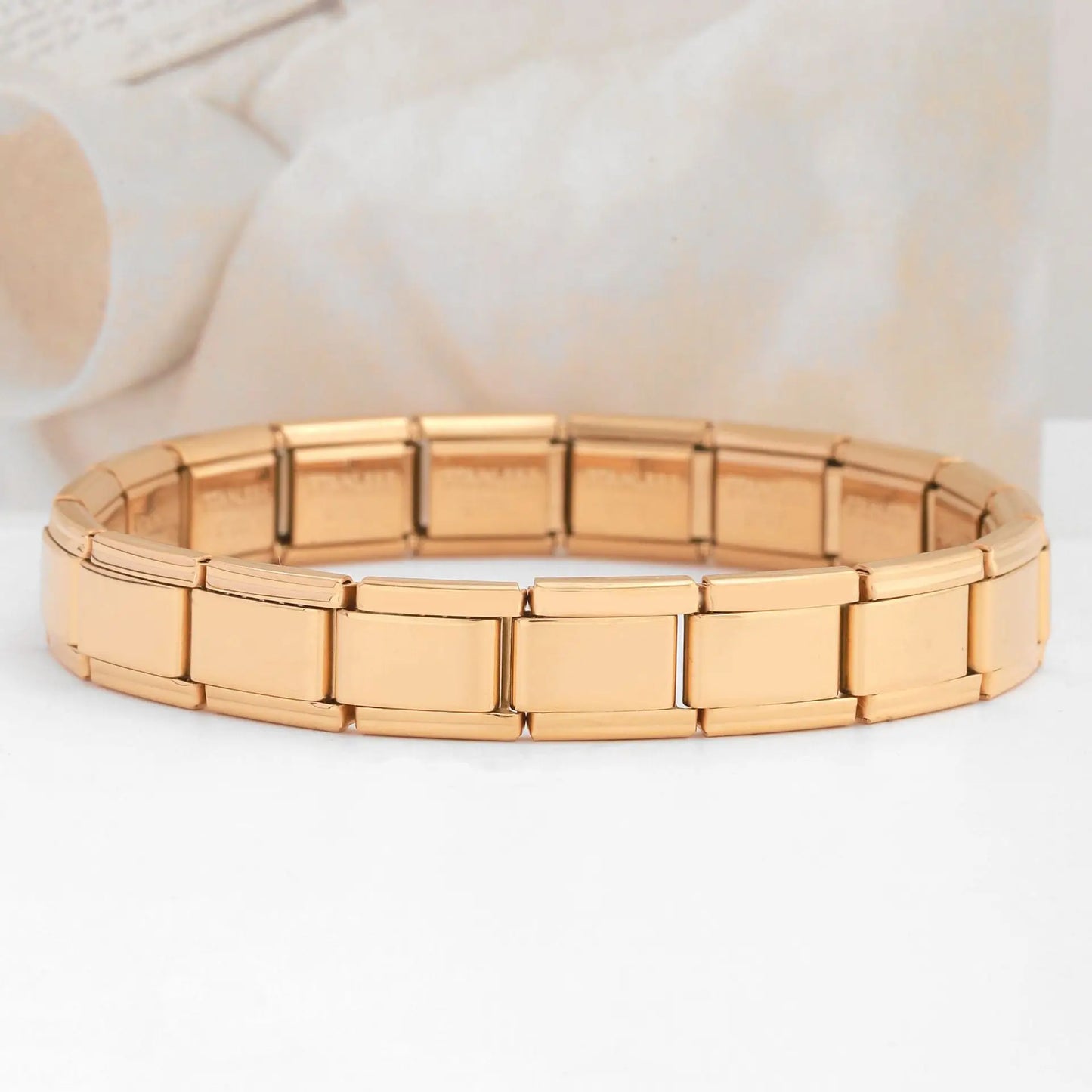 ✨ Trendy Italian Stainless Steel Bracelets – Stylish & Stretchable! 🎁