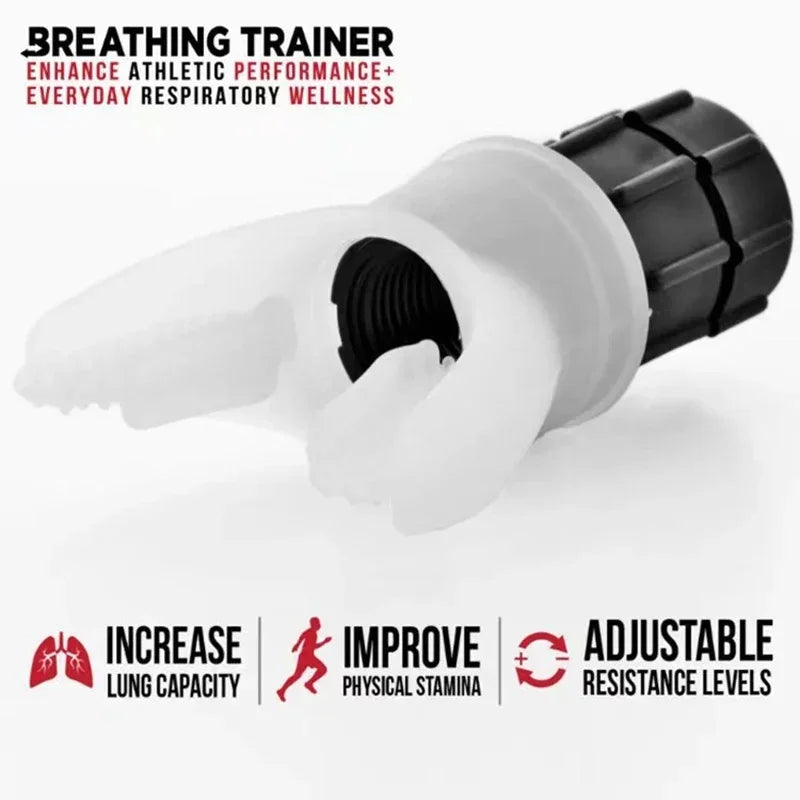 🌬️ Silicone Breathing Fitness Device – Boost Your Respiratory Strength! 💪