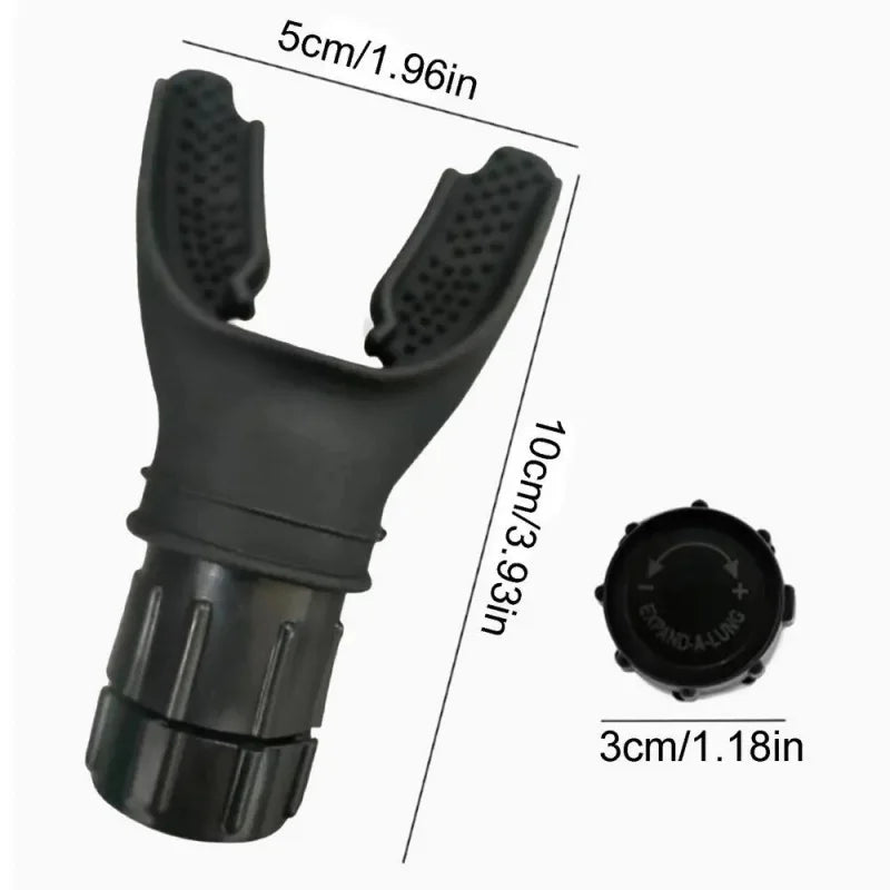 🌬️ Silicone Breathing Fitness Device – Boost Your Respiratory Strength! 💪