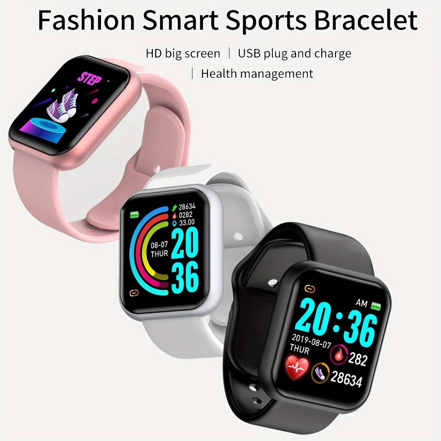 ⌚ Smart Watch for Men & Women – Your Ultimate Fitness & Lifestyle Companion! 🎵🏃♂️