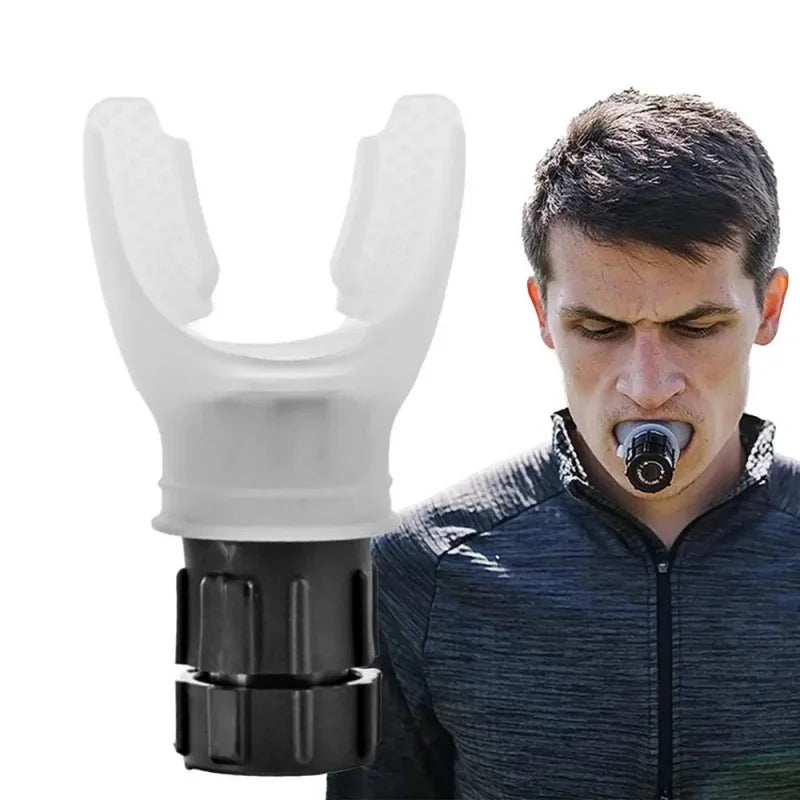 🌬️ Silicone Breathing Fitness Device – Boost Your Respiratory Strength! 💪