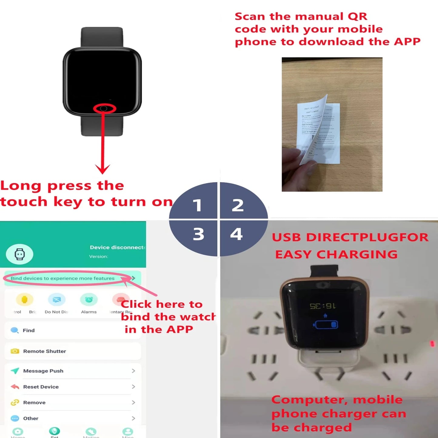 ⌚ Smart Watch for Men & Women – Your Ultimate Fitness & Lifestyle Companion! 🎵🏃♂️