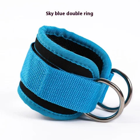 Fitness Ankle Straps – Adjustable D-Ring Support Cuffs for Leg Workouts & Pulley Systems!