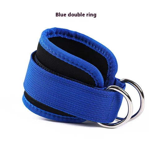 Fitness Ankle Straps – Adjustable D-Ring Support Cuffs for Leg Workouts & Pulley Systems!