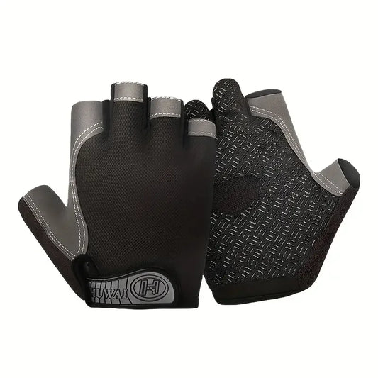 🚴‍♂️ Unisex Half-Finger Sports Gloves – The Perfect Fit for Your Active Lifestyle! 🏋️‍♀️
